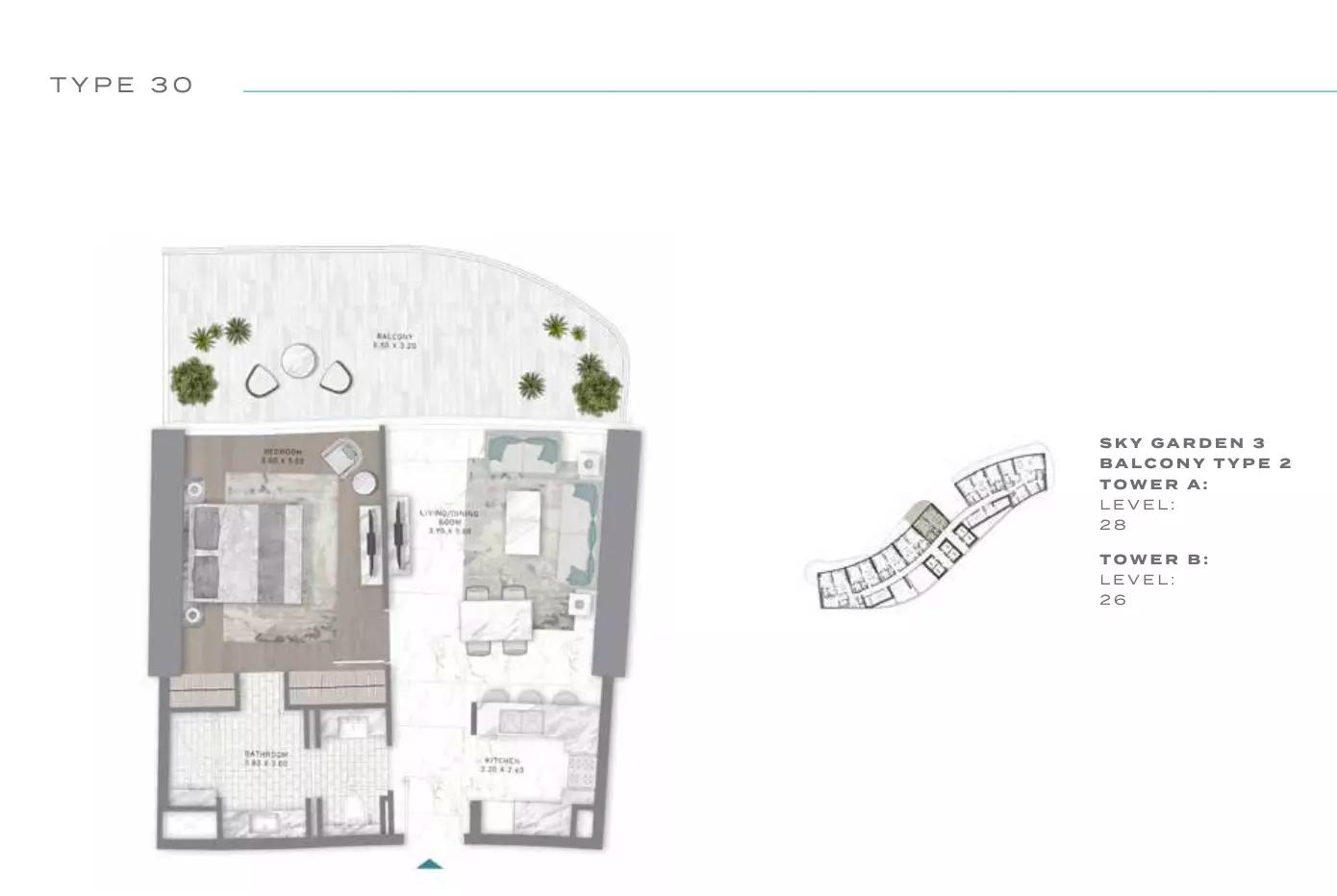Floor plan Type 30