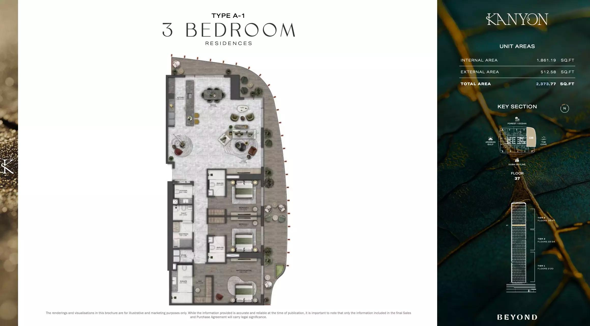 Floor plan Type A1