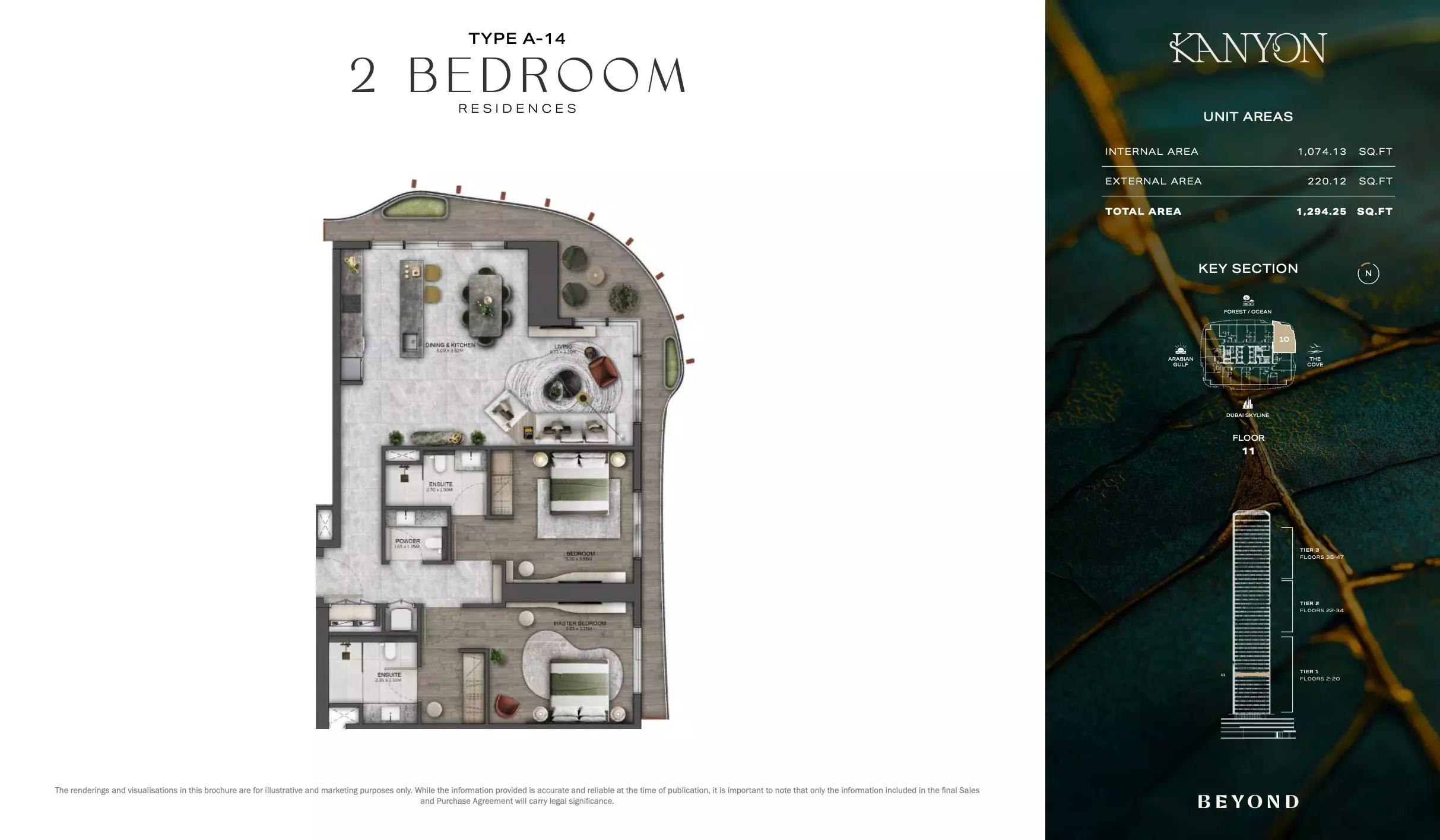 Floor plan Type A14