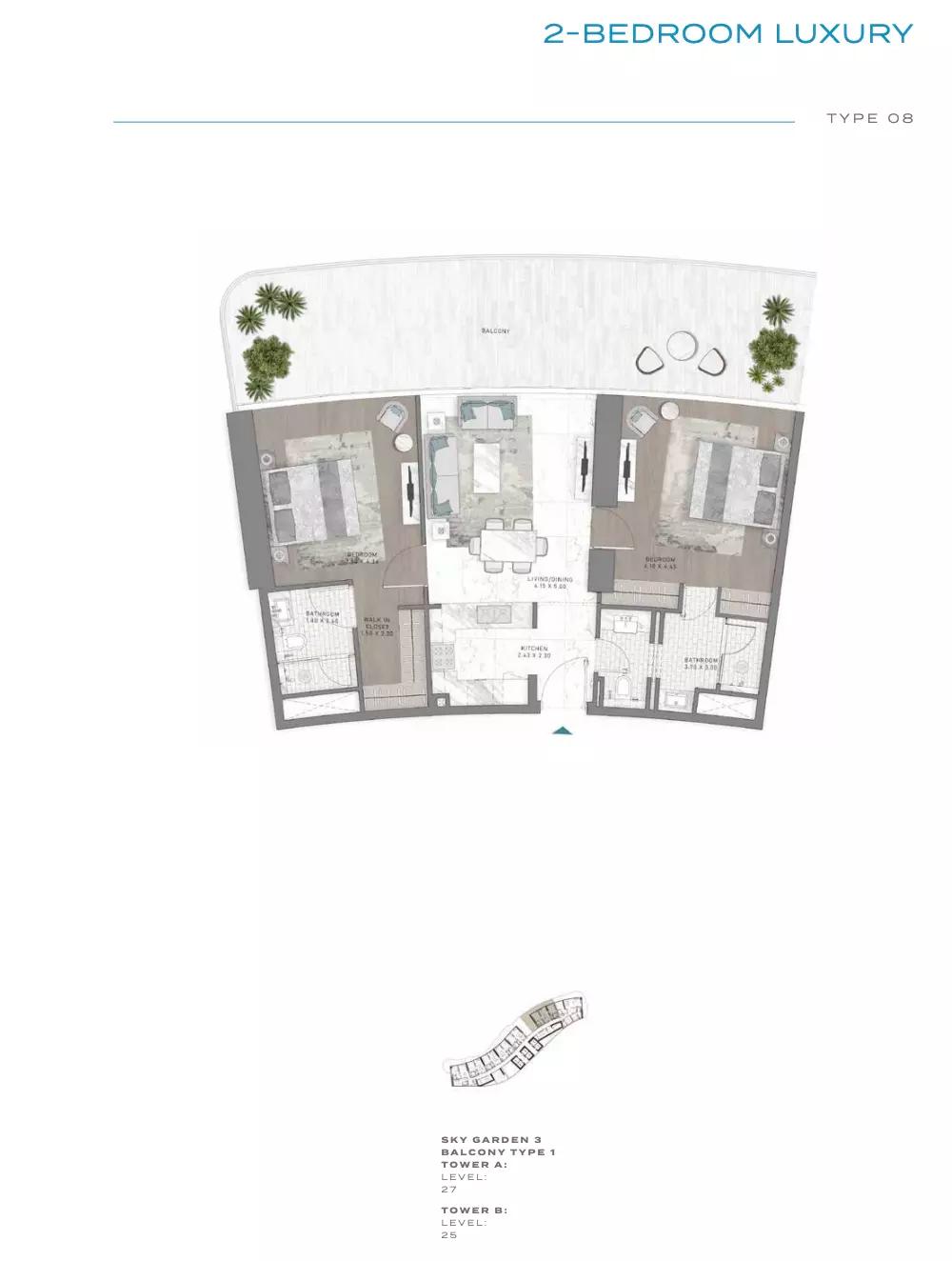 Floor plan Type 08