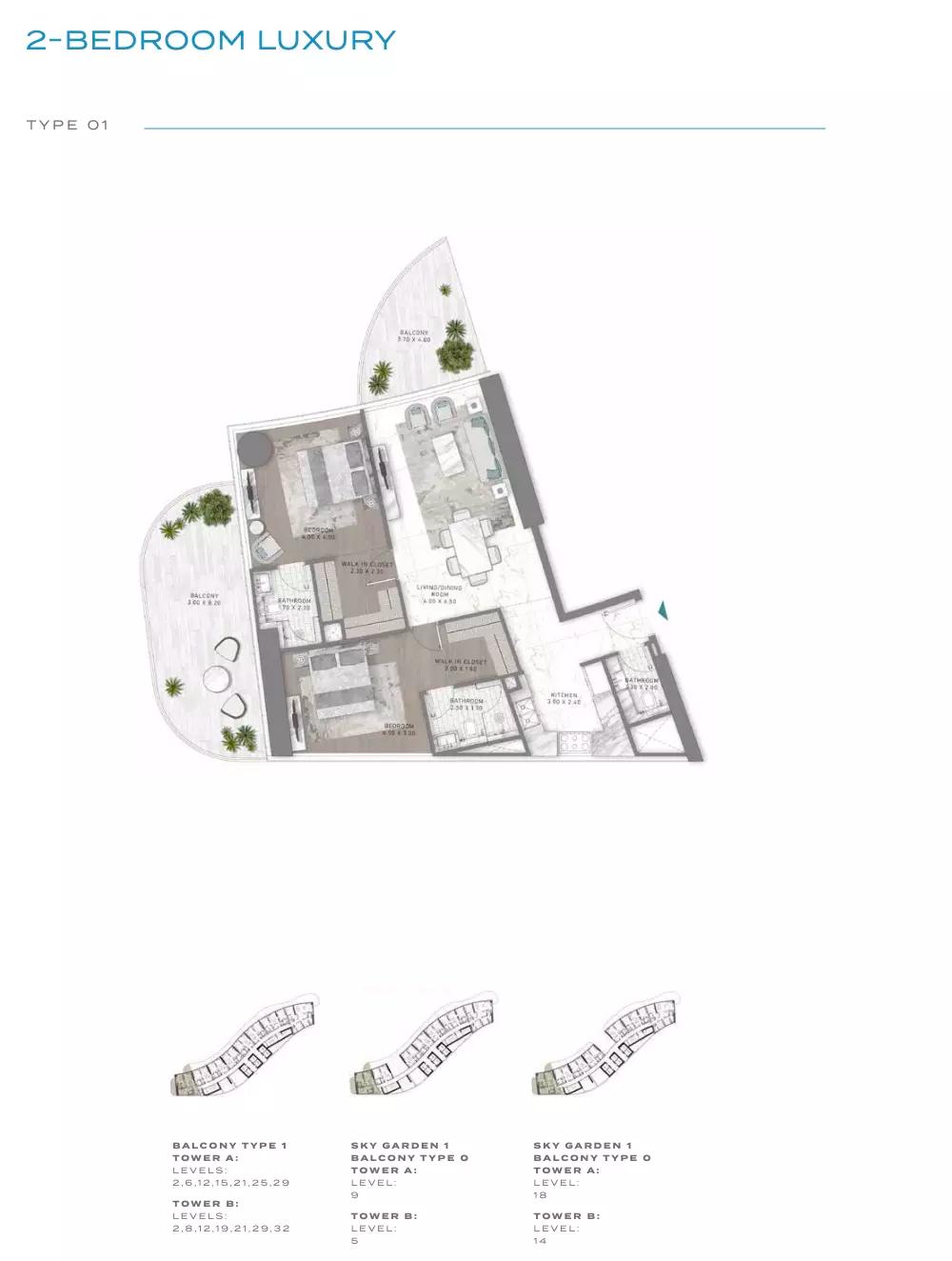 Floor plan Type 01