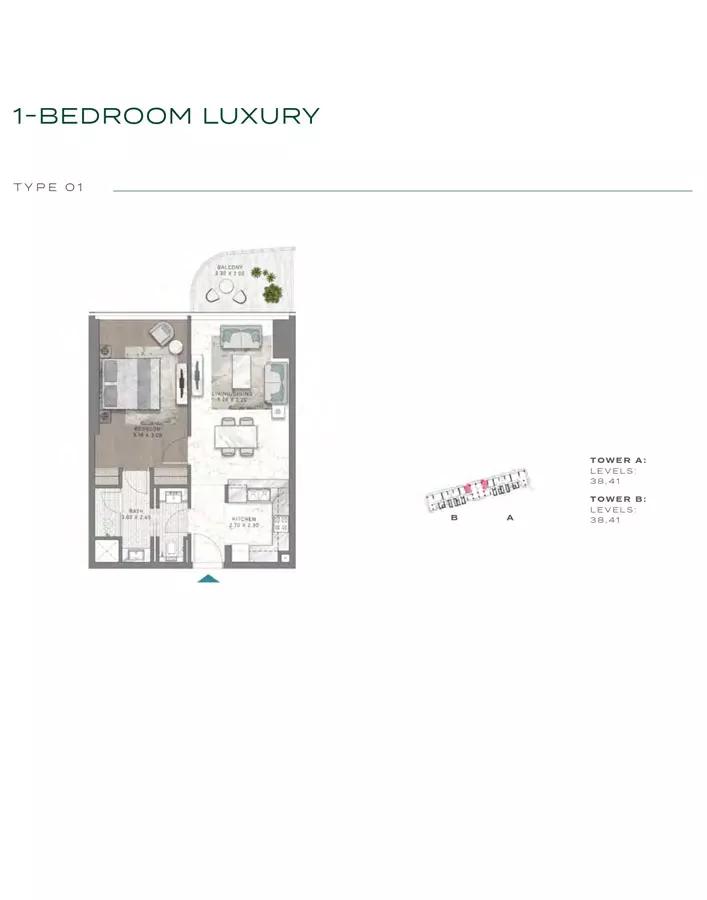 Floor plan Type 01