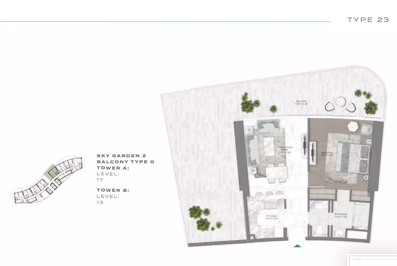 Floor plan Type 23