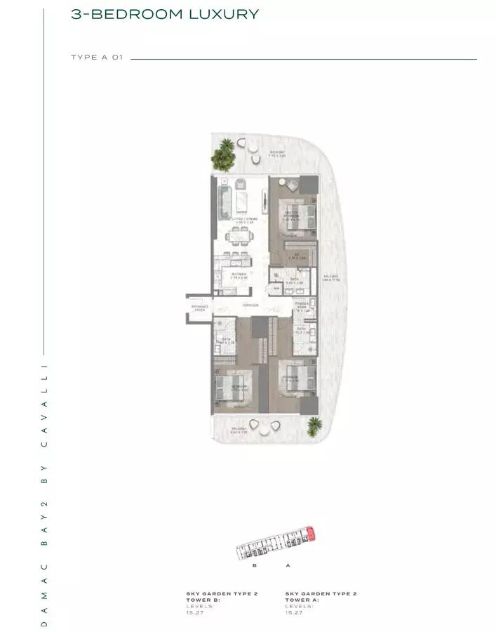 Floor plan Type A 01