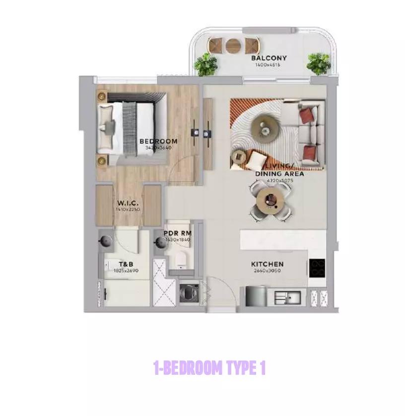 Floor plan Type 1