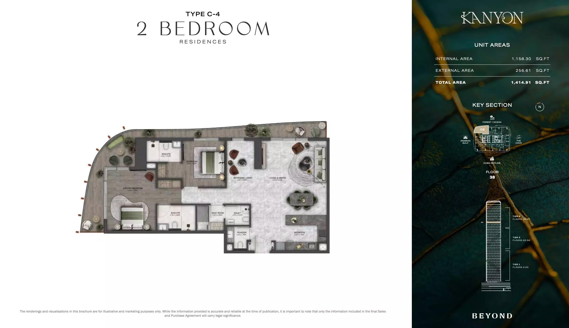 Floor plan Type C4
