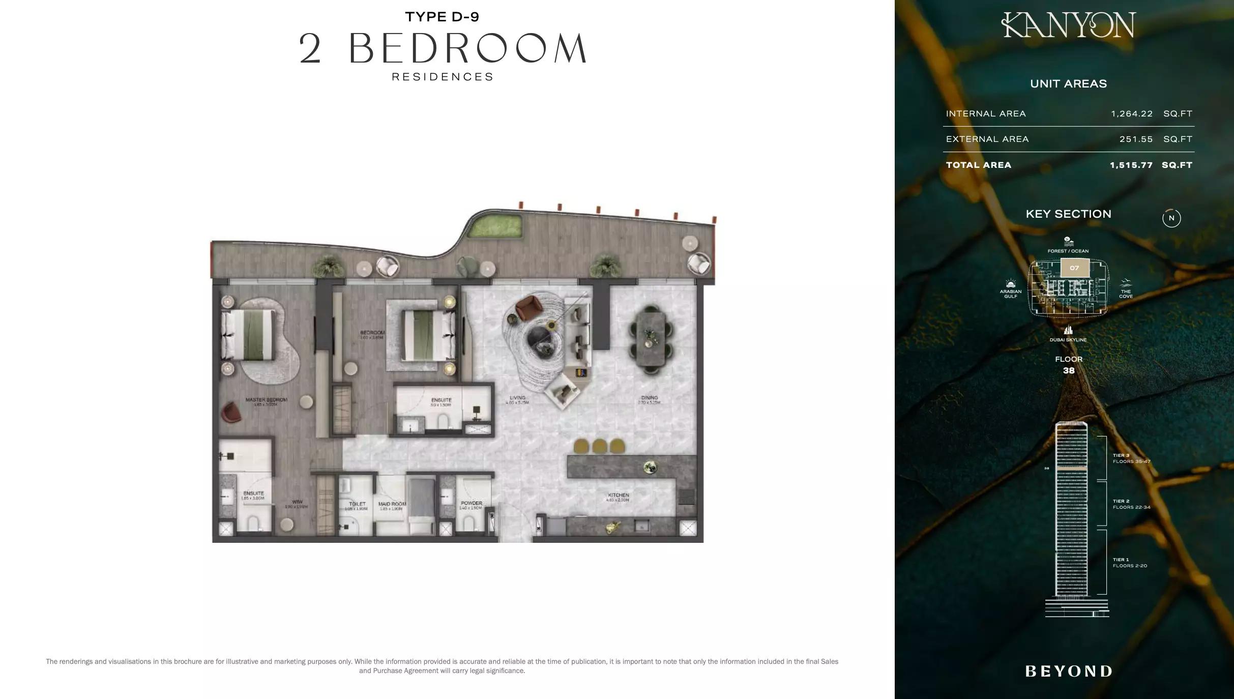 Floor plan Type D9