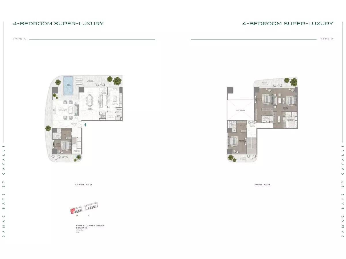 Floor plan Tower 1&2-Type A