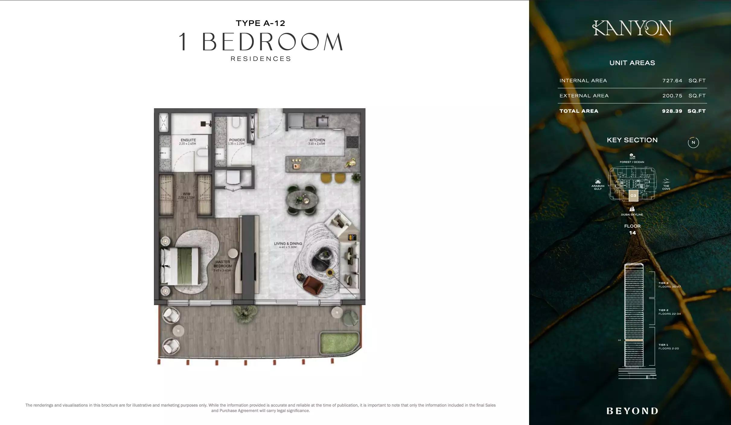 Floor plan Type A12