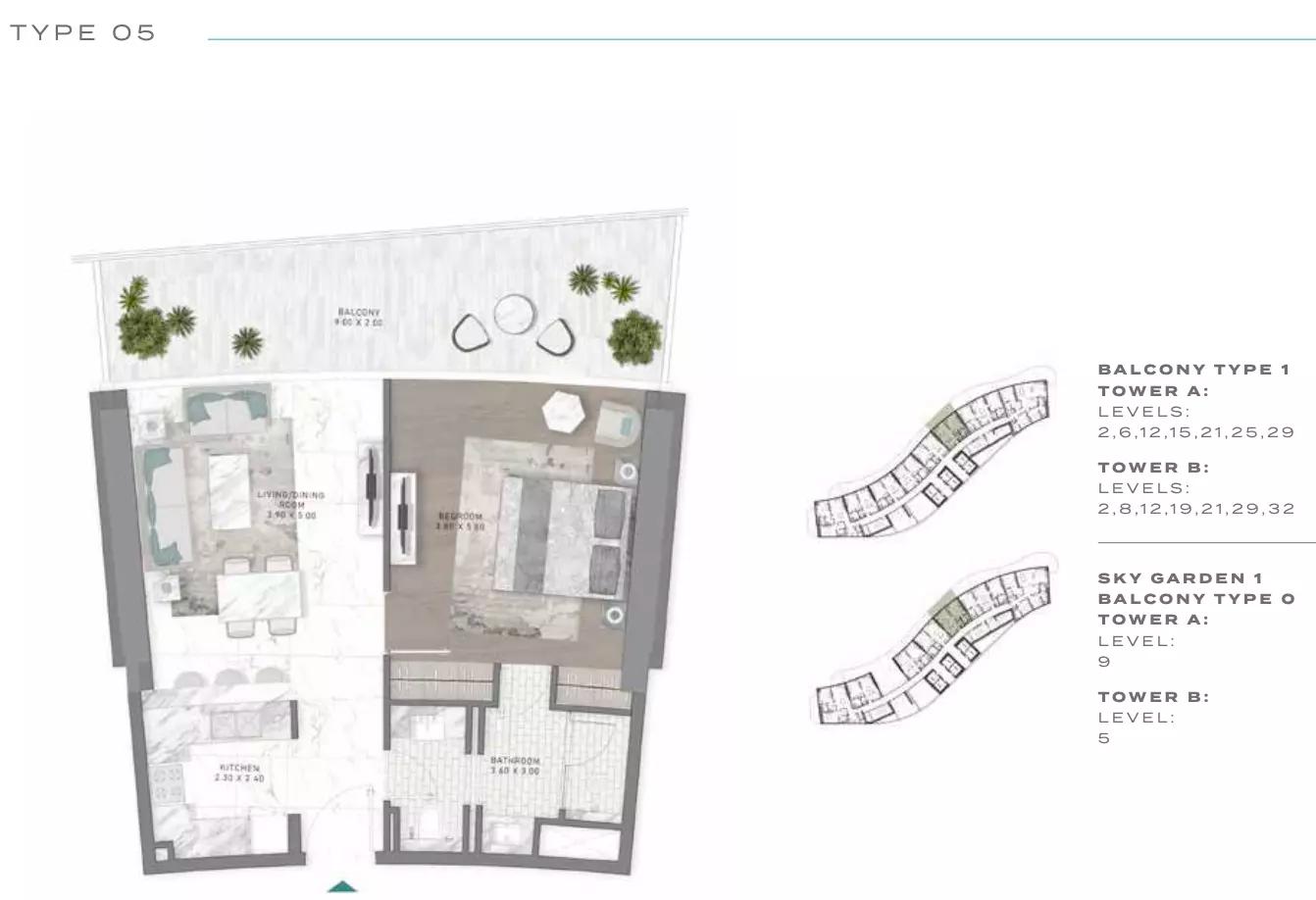 Floor plan Type 05