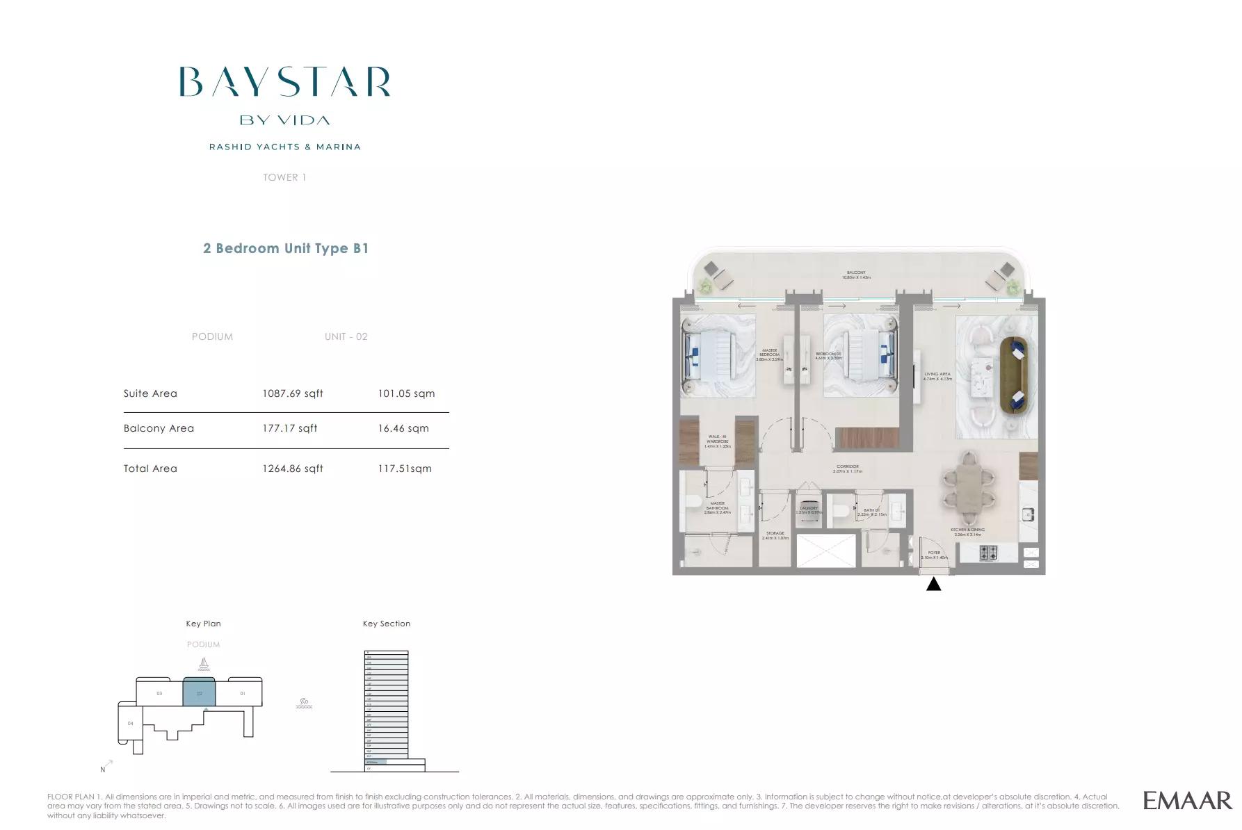 Floor plan Type B1