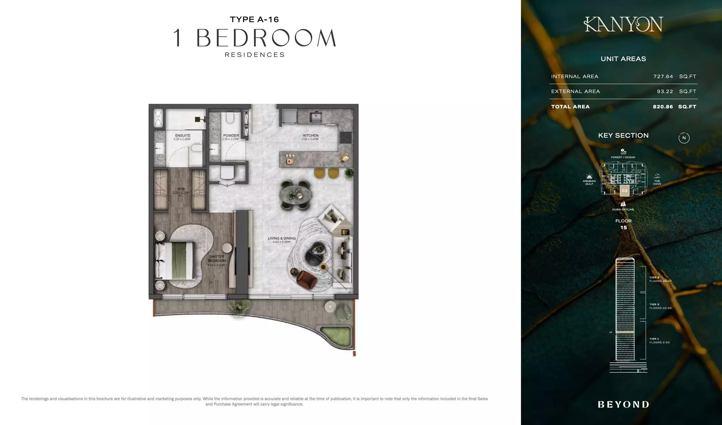 Floor plan Type A16