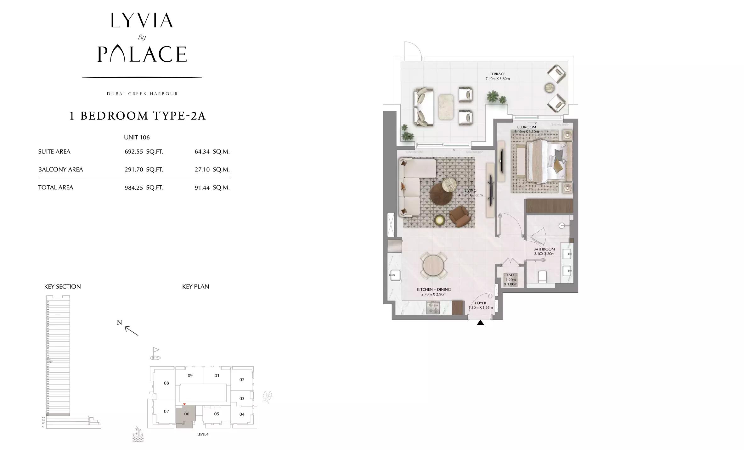 Floor plan Type 2A