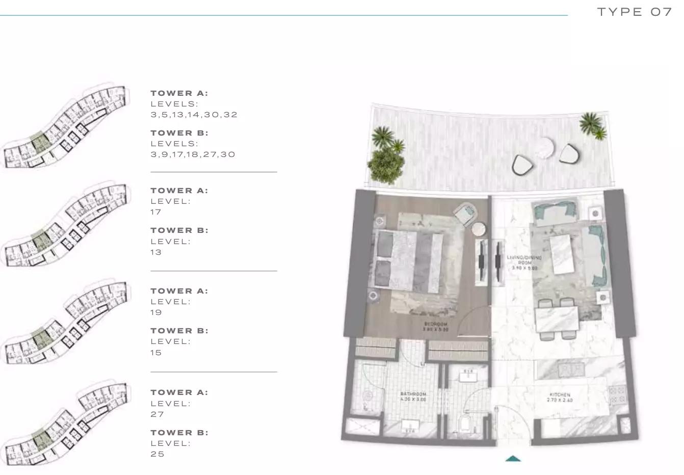Floor plan Type 07