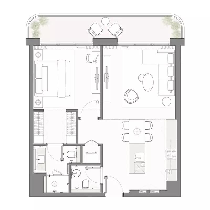 Floor plan Type A