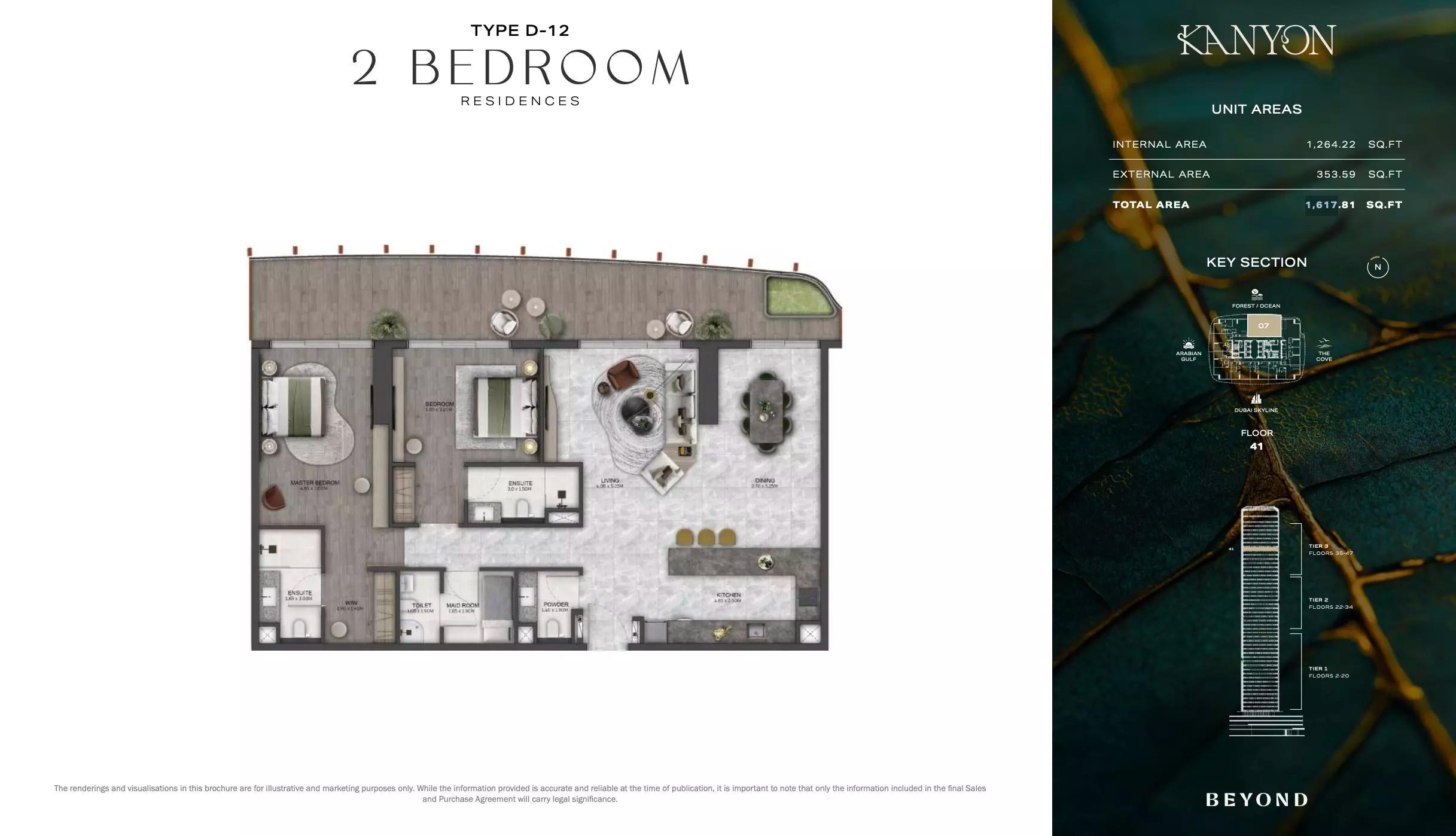 Floor plan Type D12