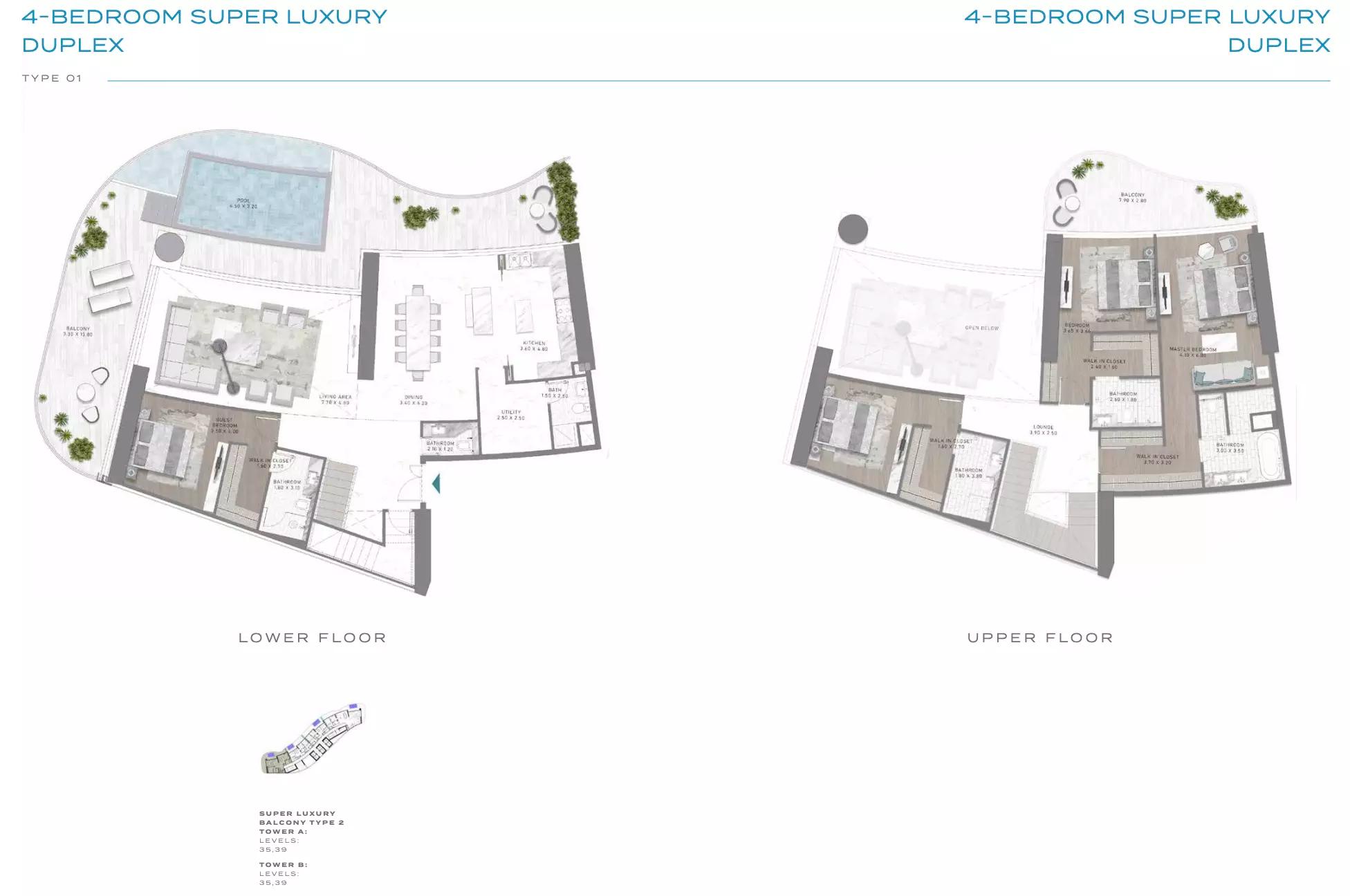 Floor plan Type 01