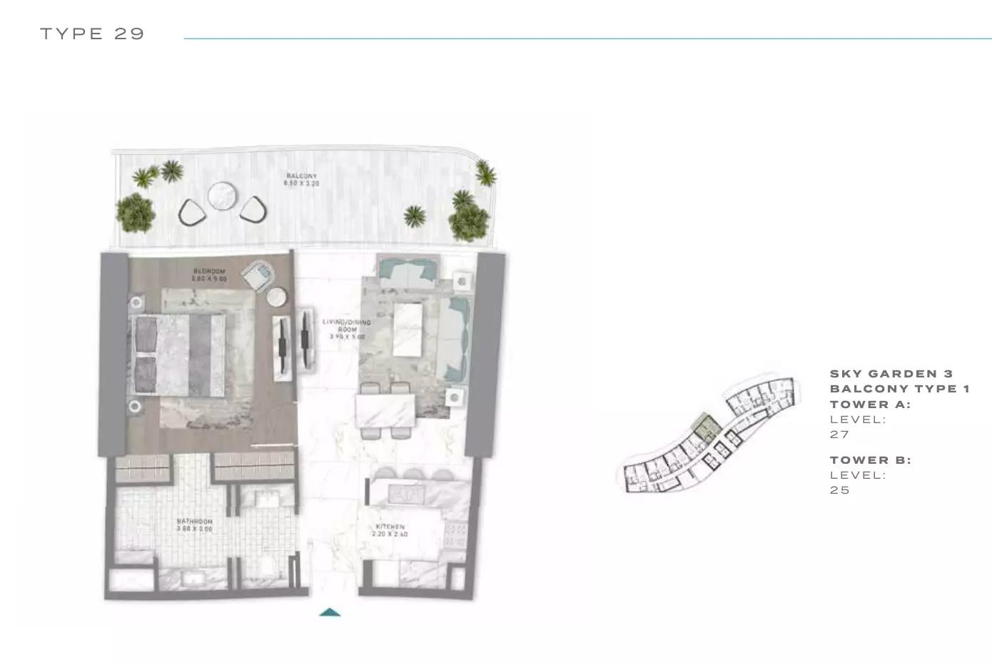Floor plan Type 29