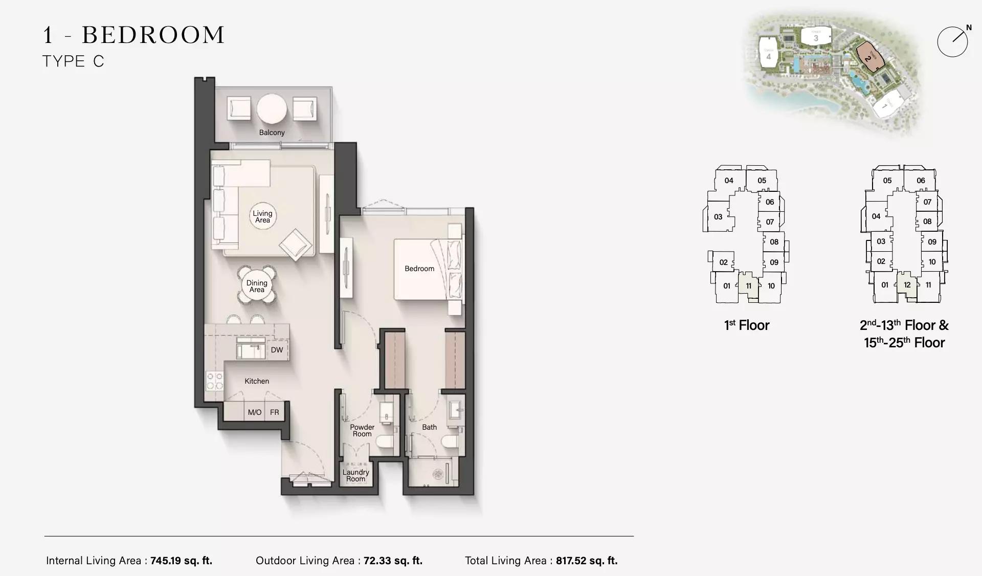 Floor plan Type C