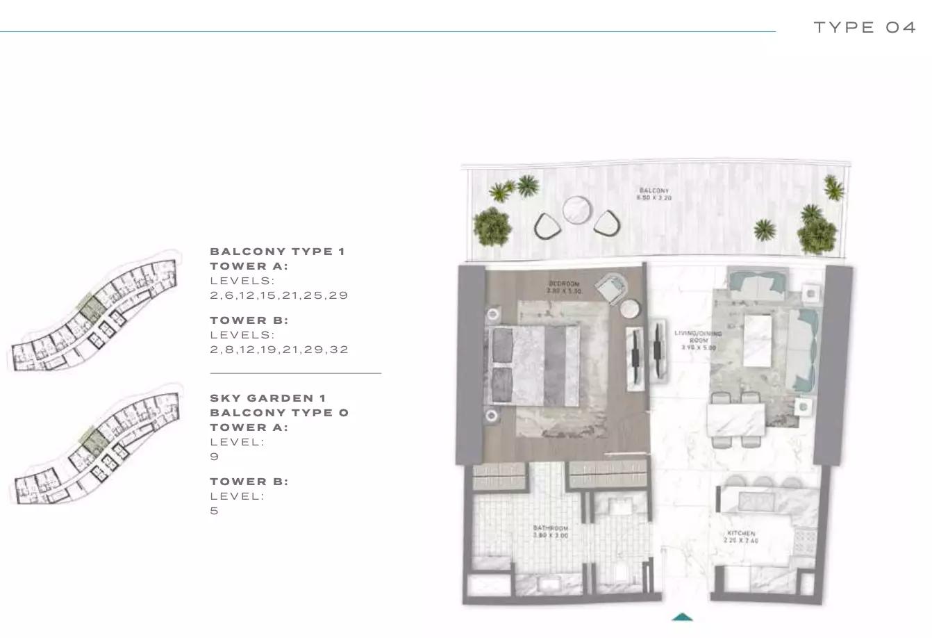 Floor plan Type 04