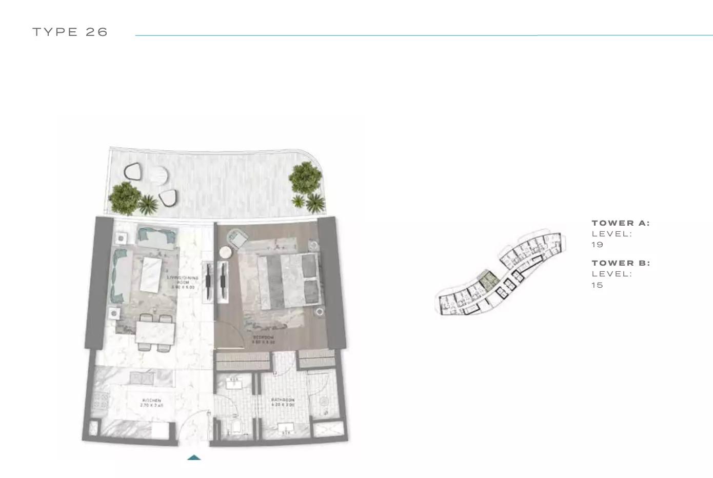 Floor plan Type 26