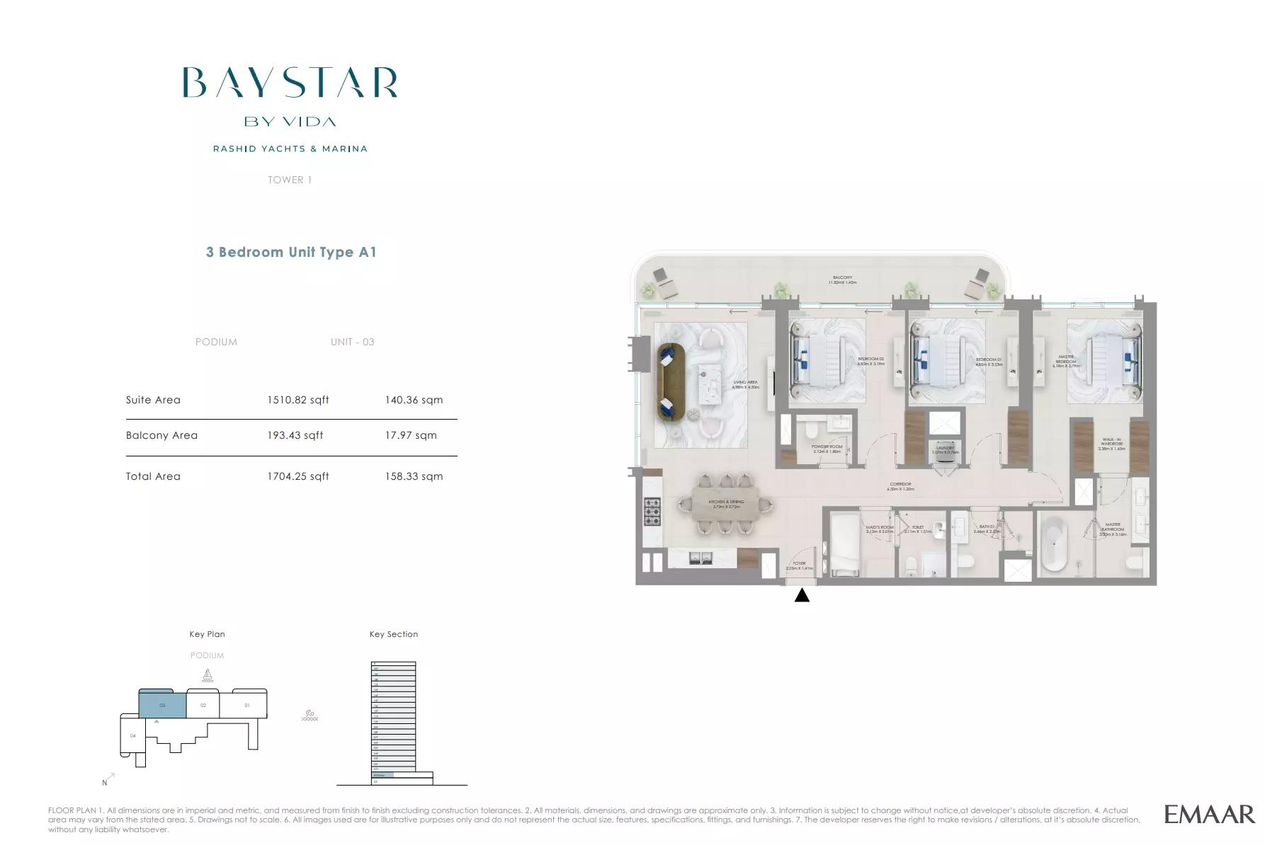 Floor plan Type A1