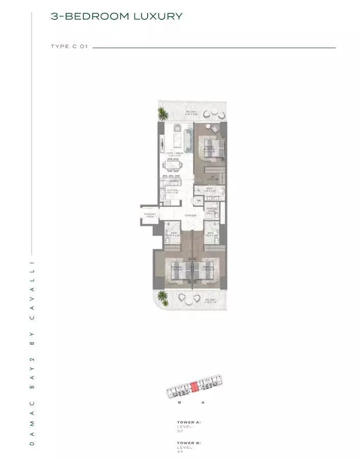 Floor plan Type C 01