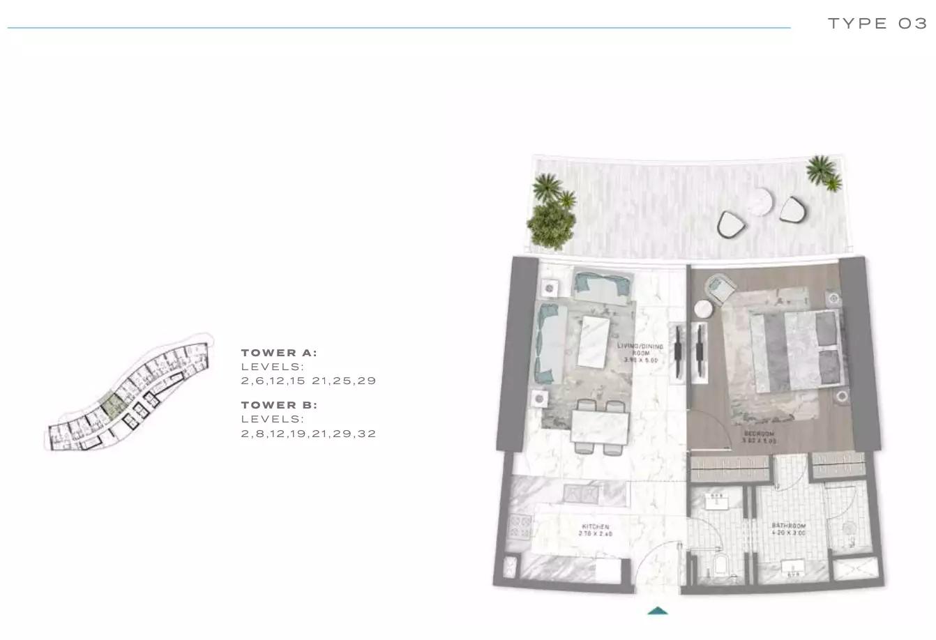 Floor plan Type 03