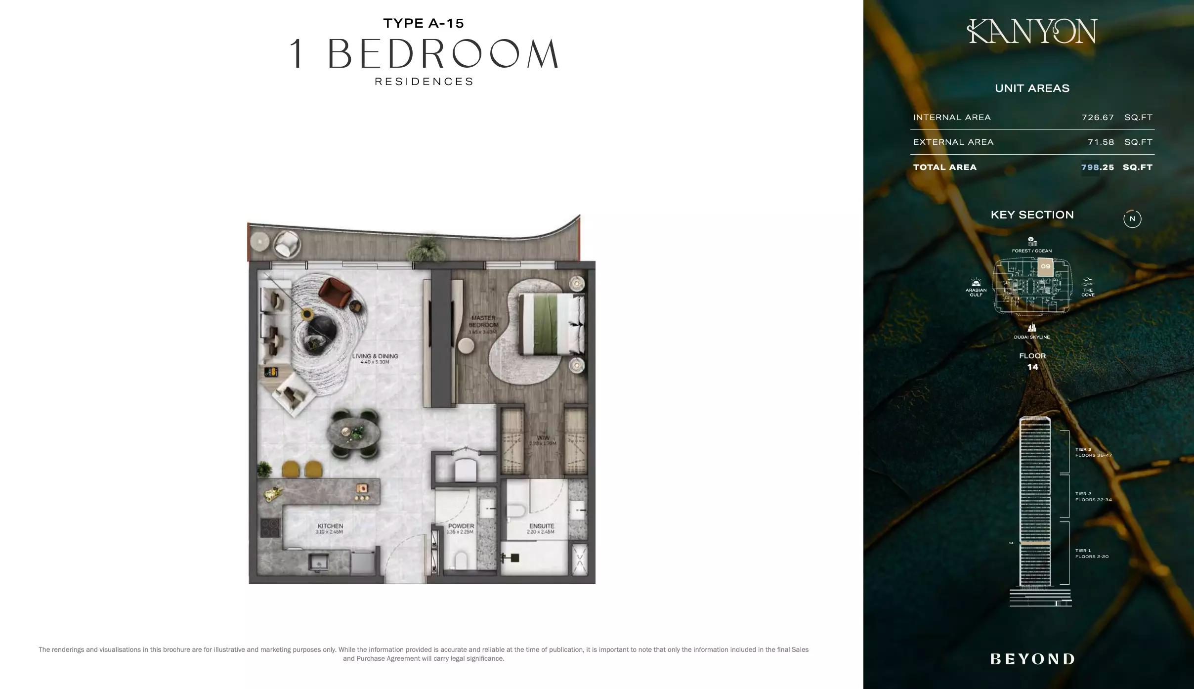 Floor plan Type A15
