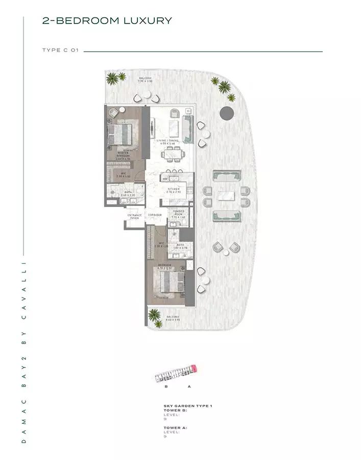Floor plan Type C 01