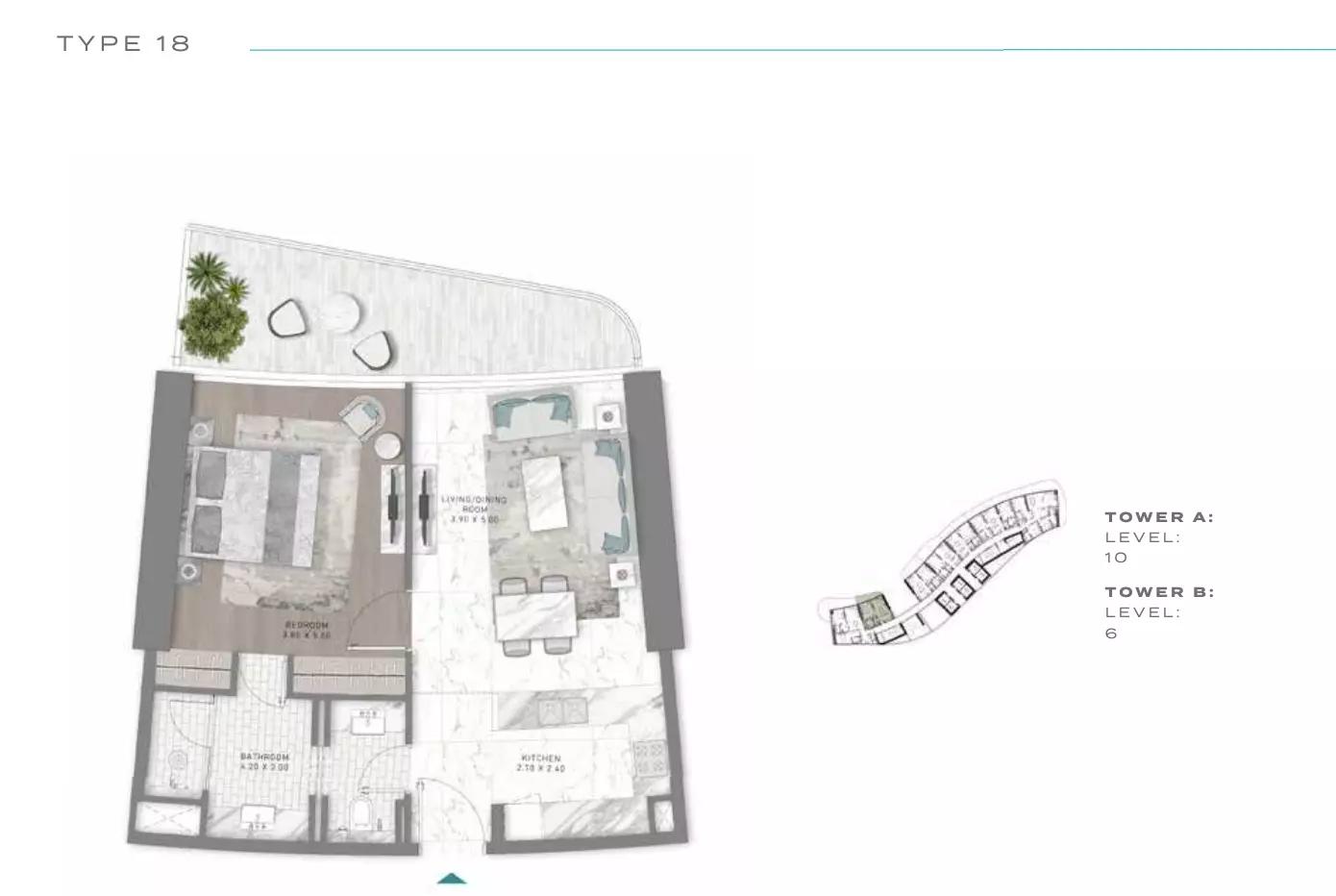 Floor plan Type 18