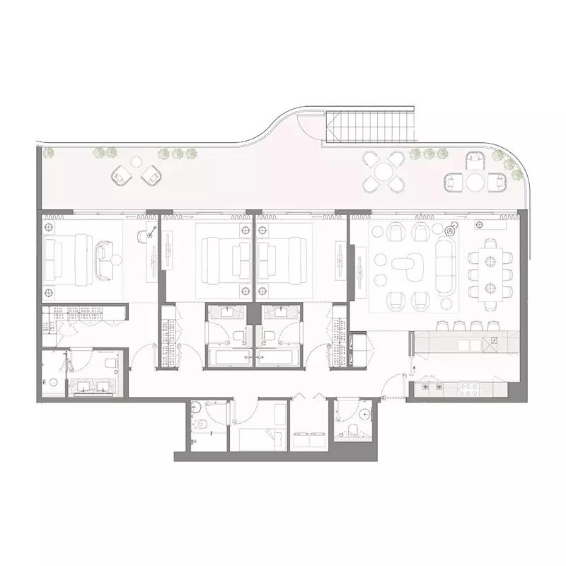 Floor plan Type A