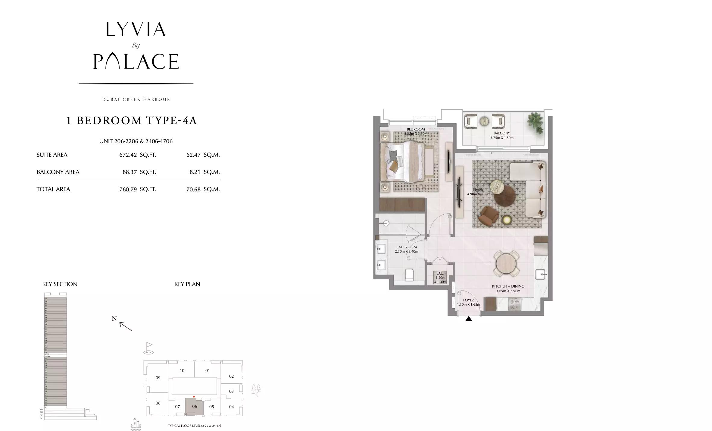 Floor plan Type 4A