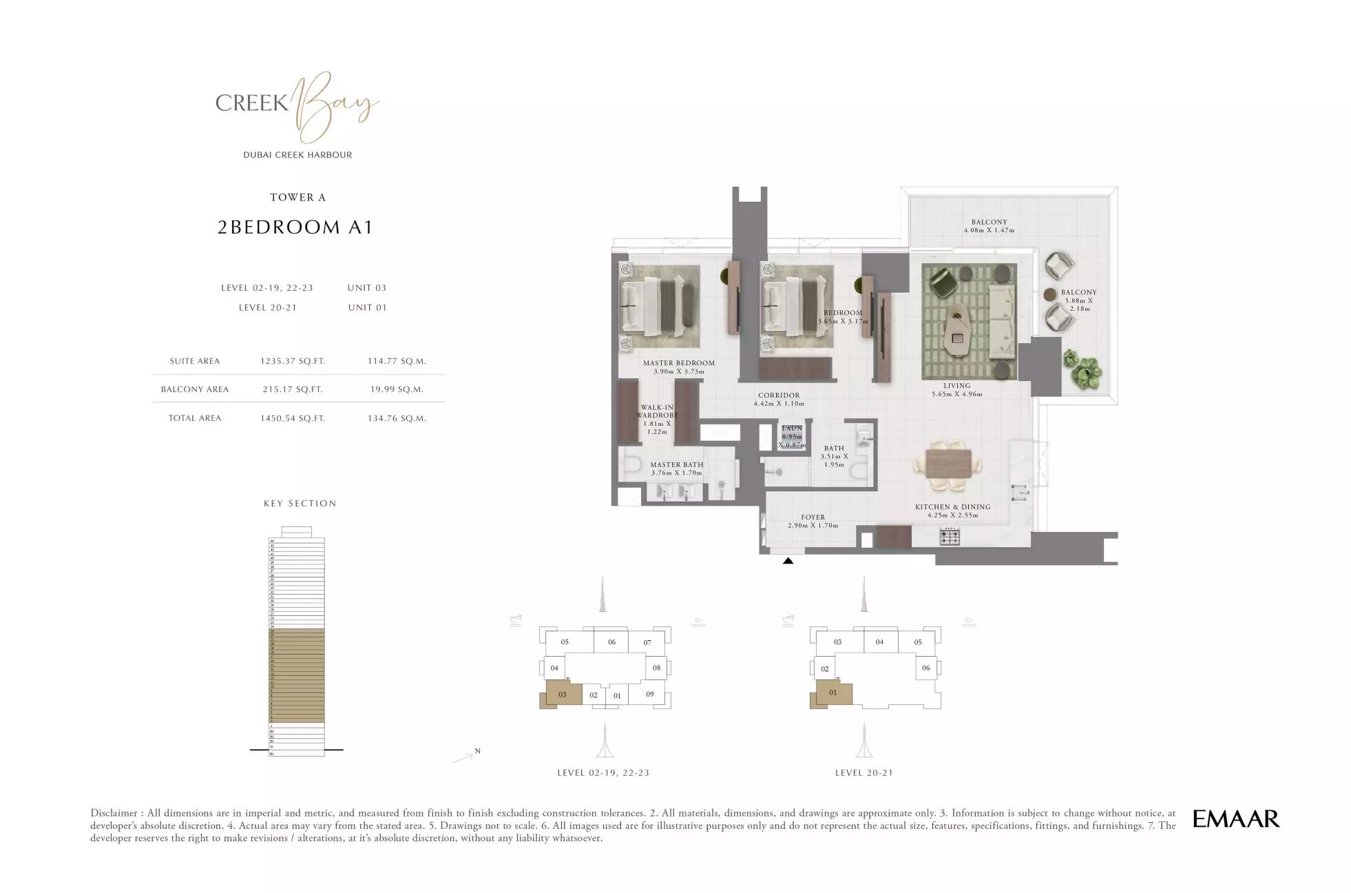 Floor plan Type A-6-609