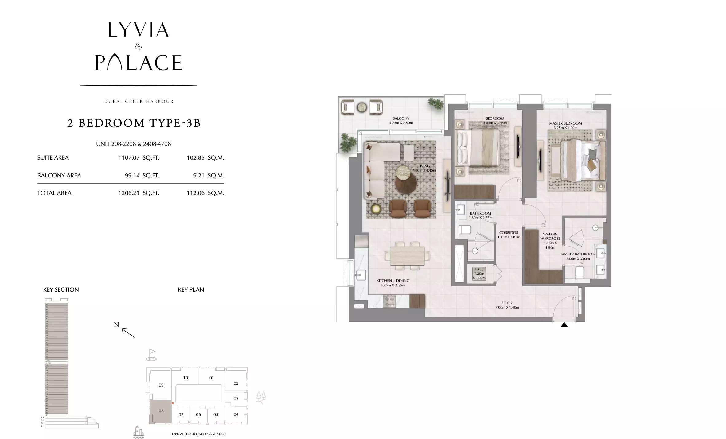 Floor plan Type 5-508