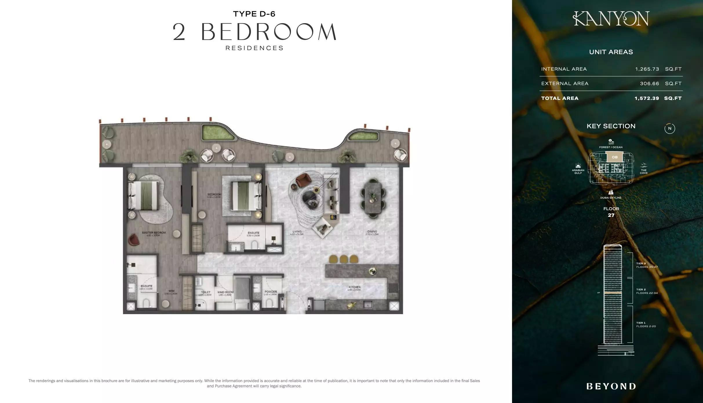 Floor plan Type D6