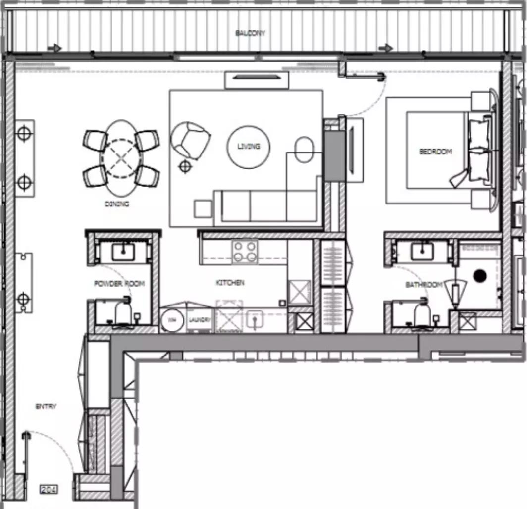 Floor plan Type 1