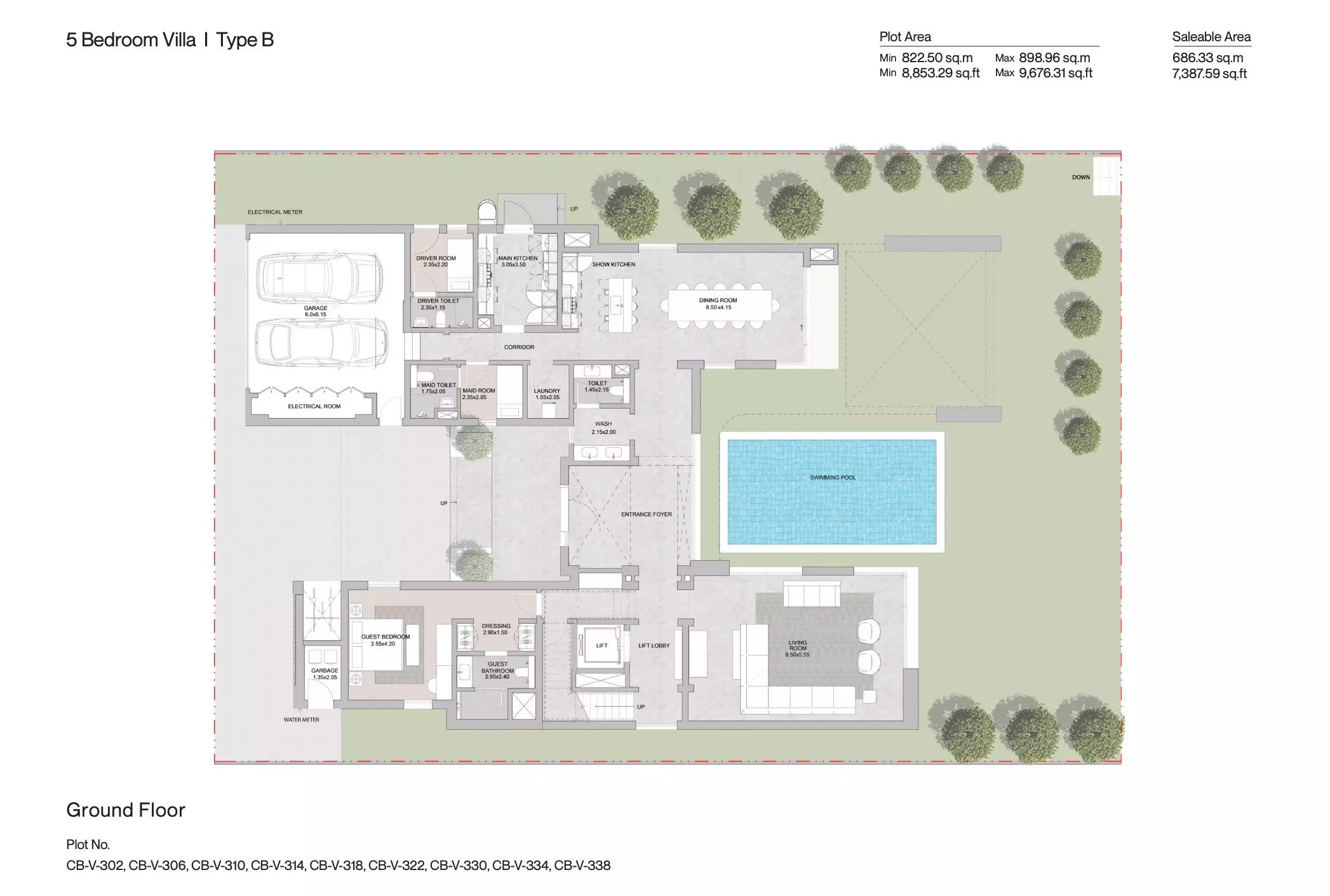 Floor plan Type B