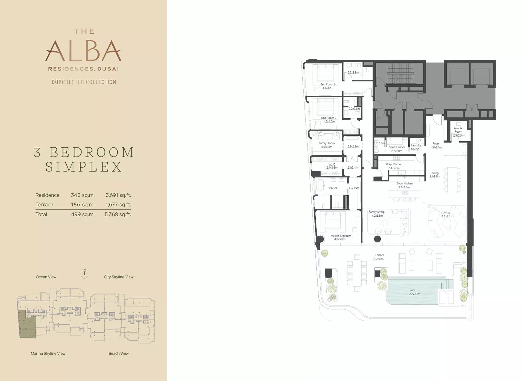 Floor plan Type A