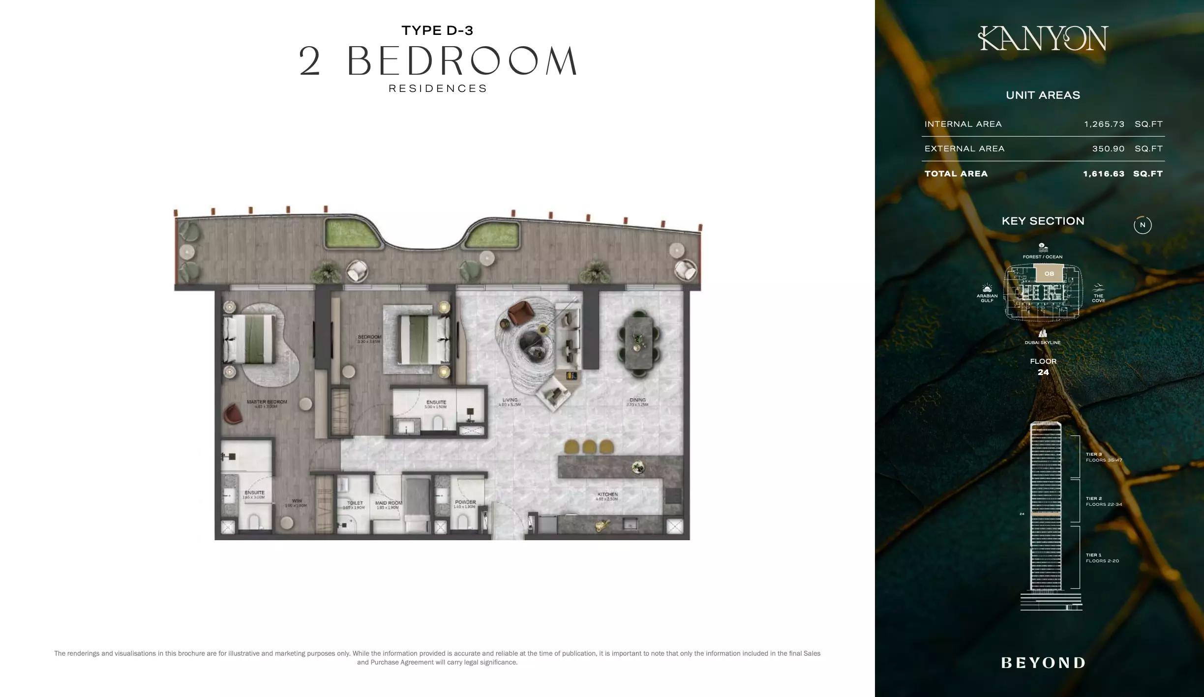Floor plan Type D3