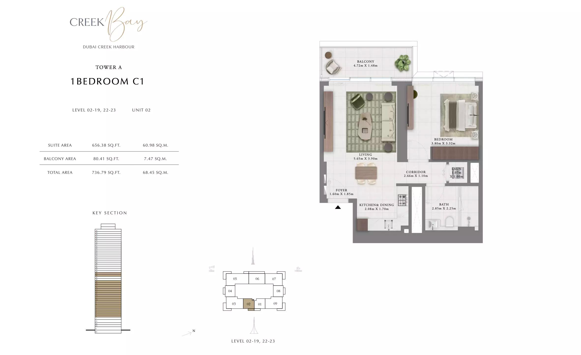 Floor plan Type C1