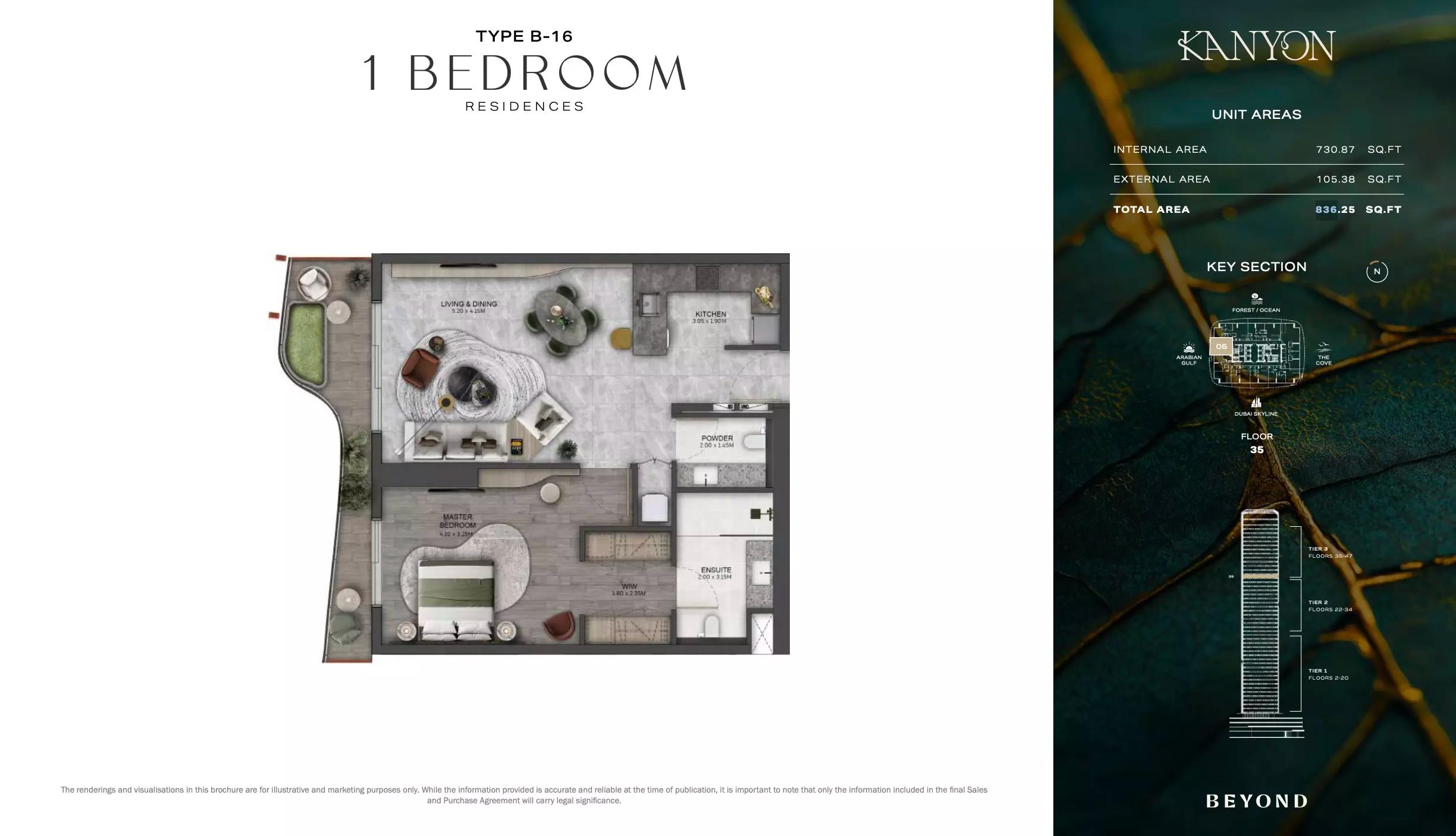 Floor plan Type B16