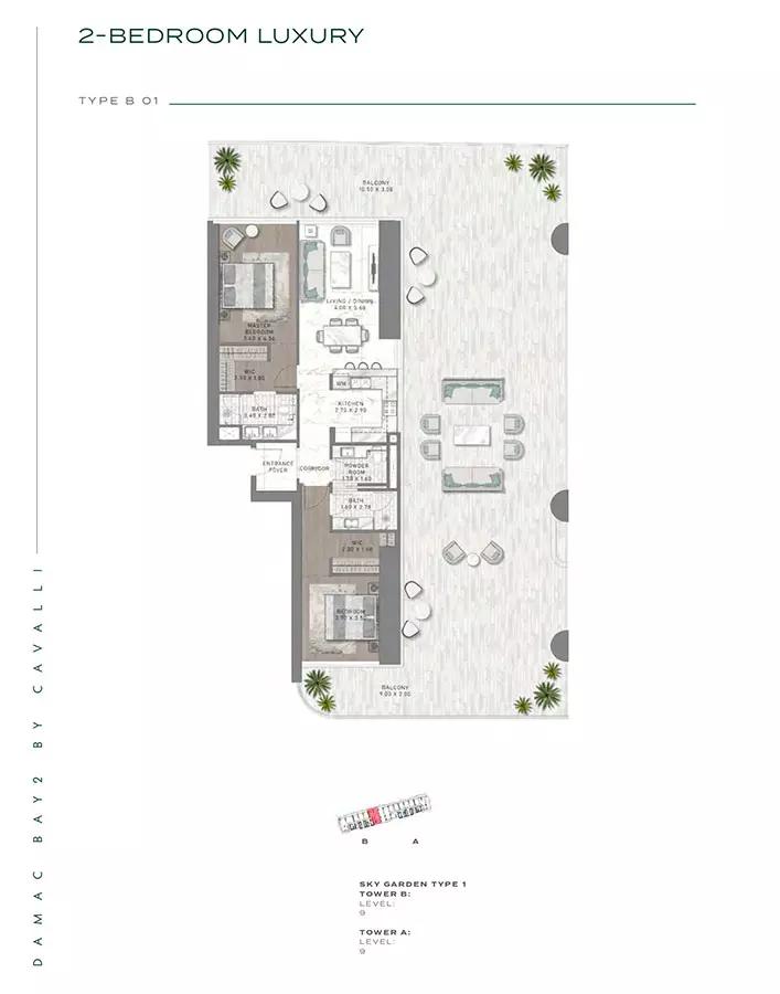Floor plan Type B 01