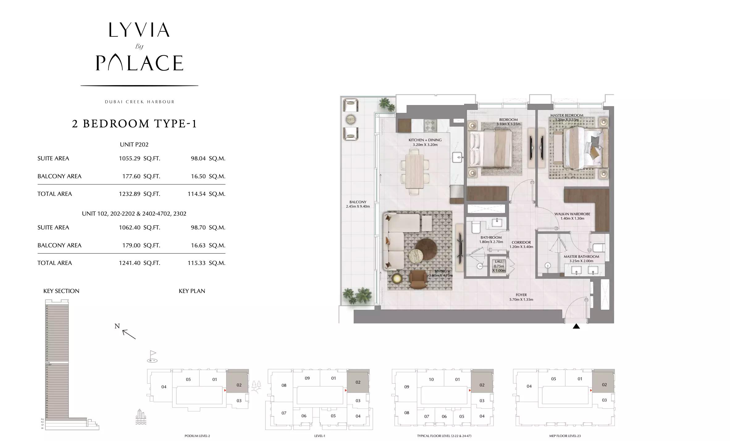 Floor plan Type 1