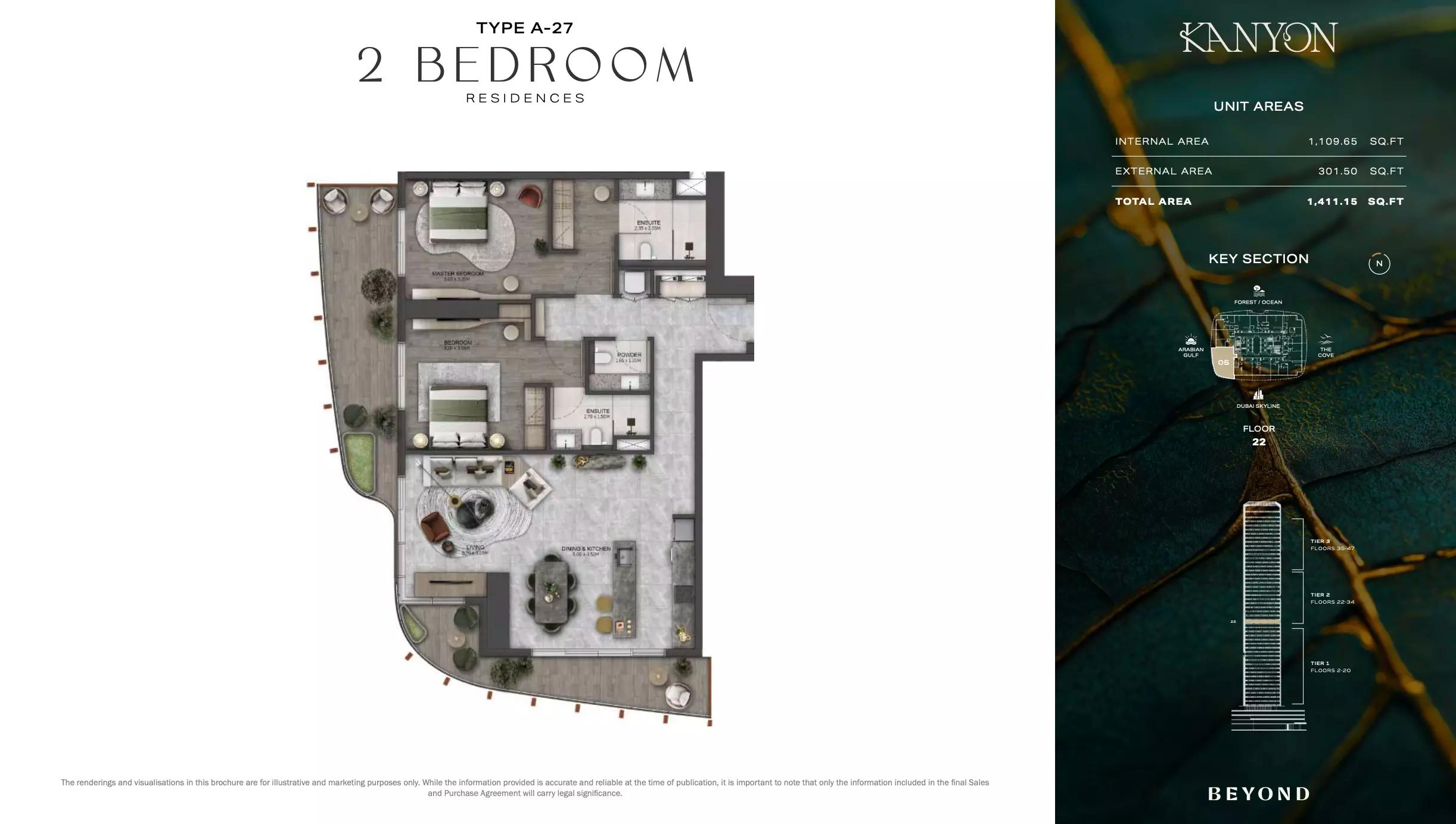 Floor plan Type A27