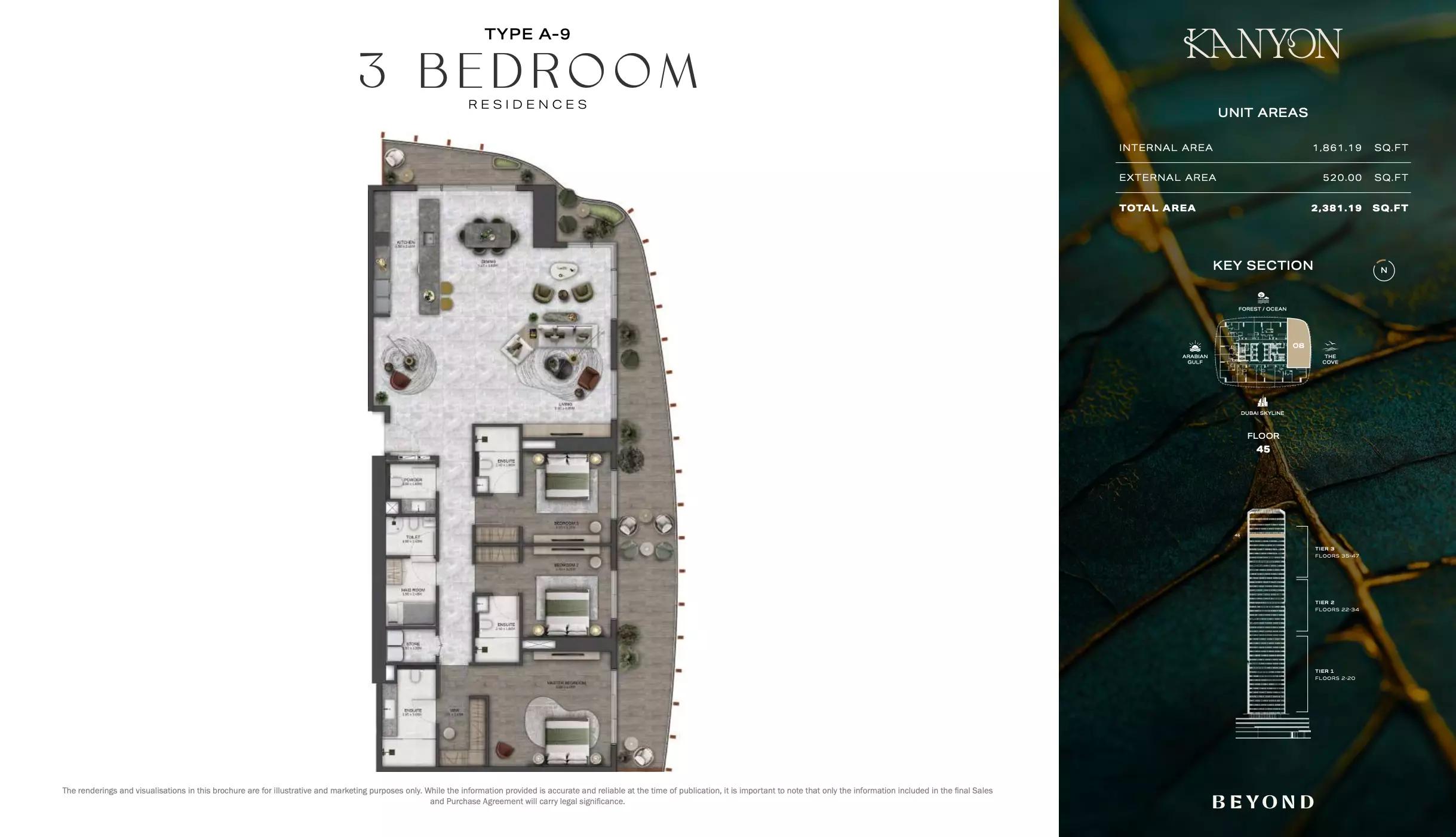 Floor plan Type A9