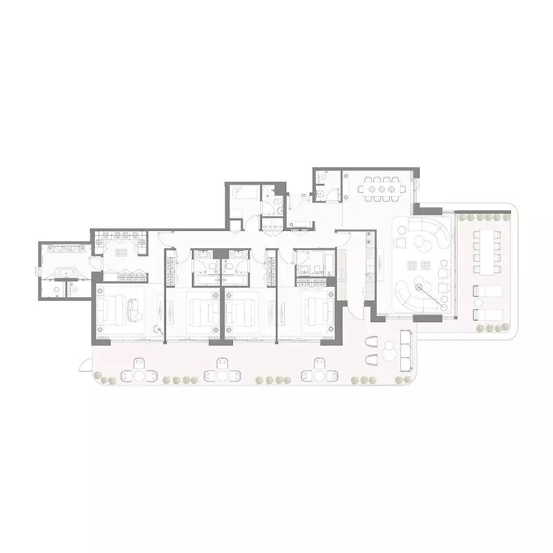 Floor plan Type A