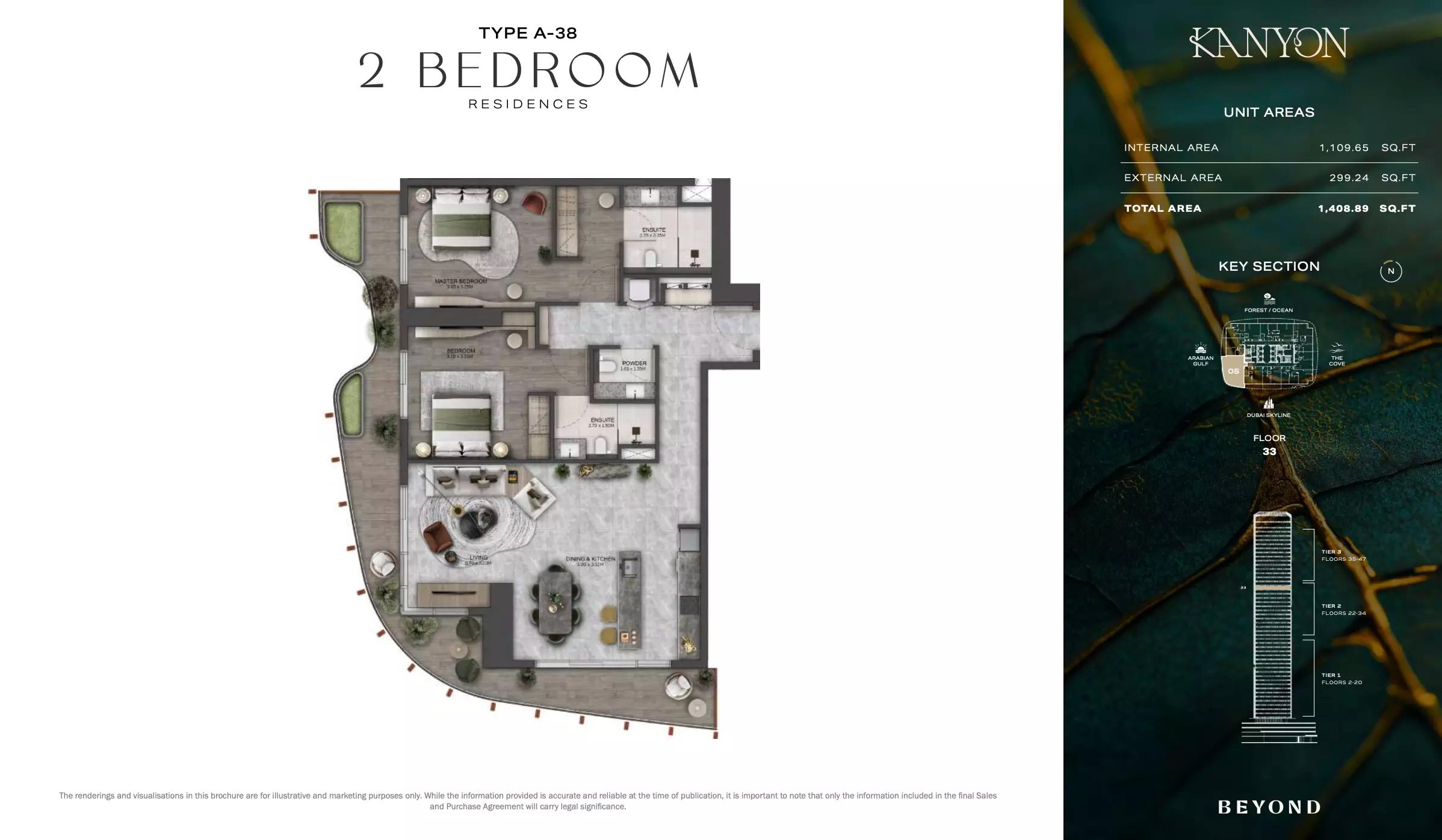 Floor plan Type A38