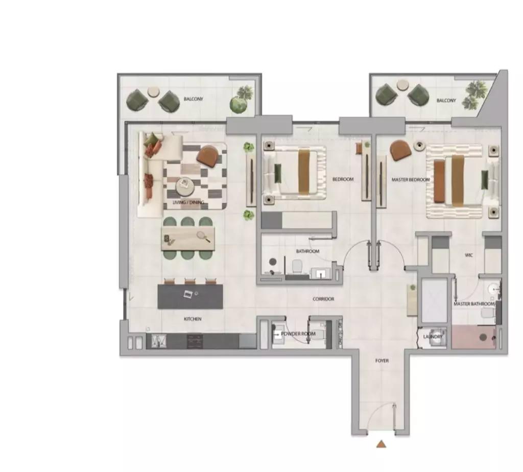 Floor plan Type B