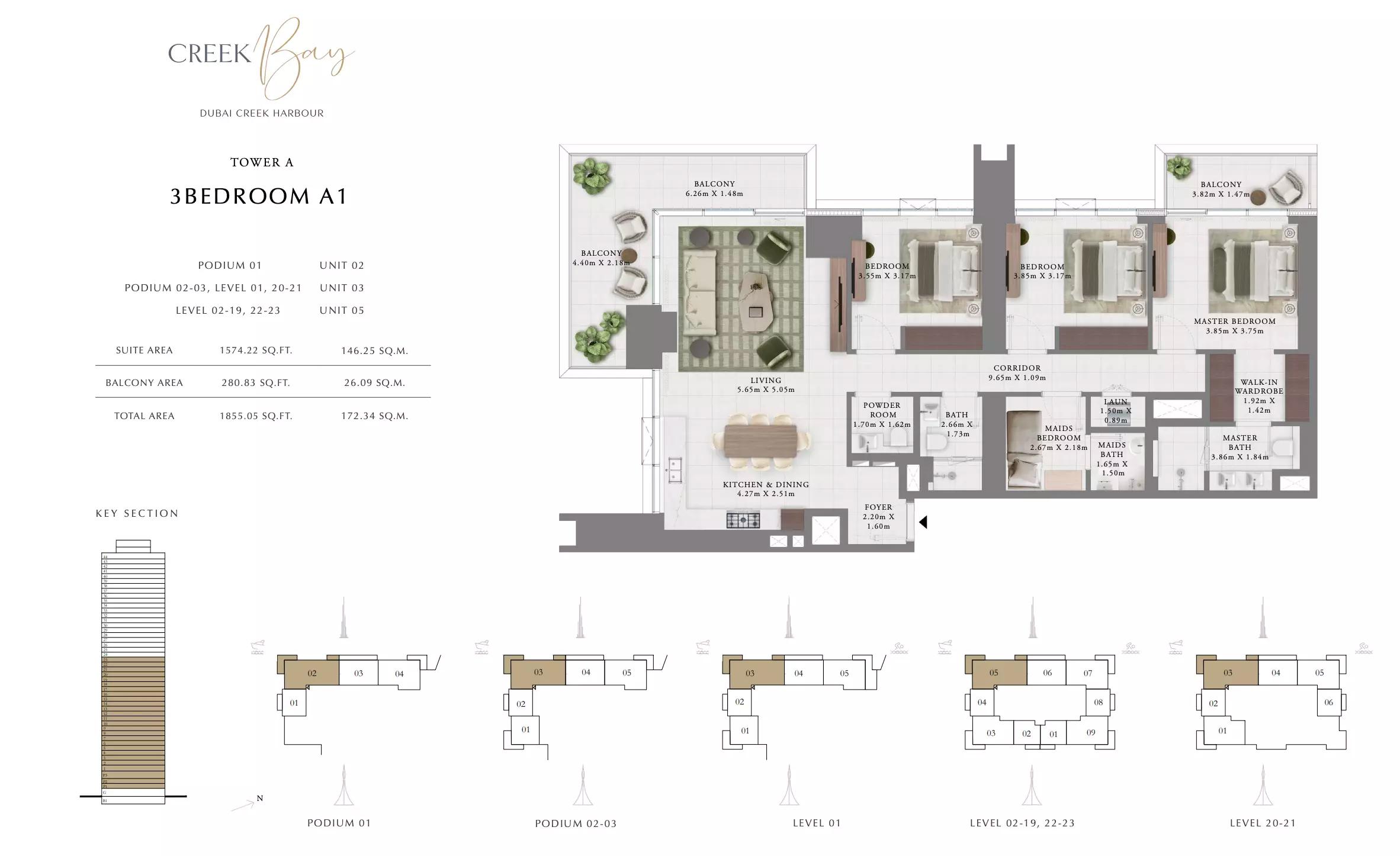 Floor plan Type A1